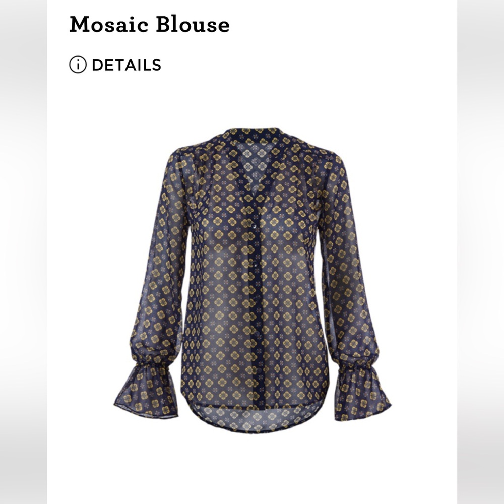 CABI #3772 Mosaic Blouse